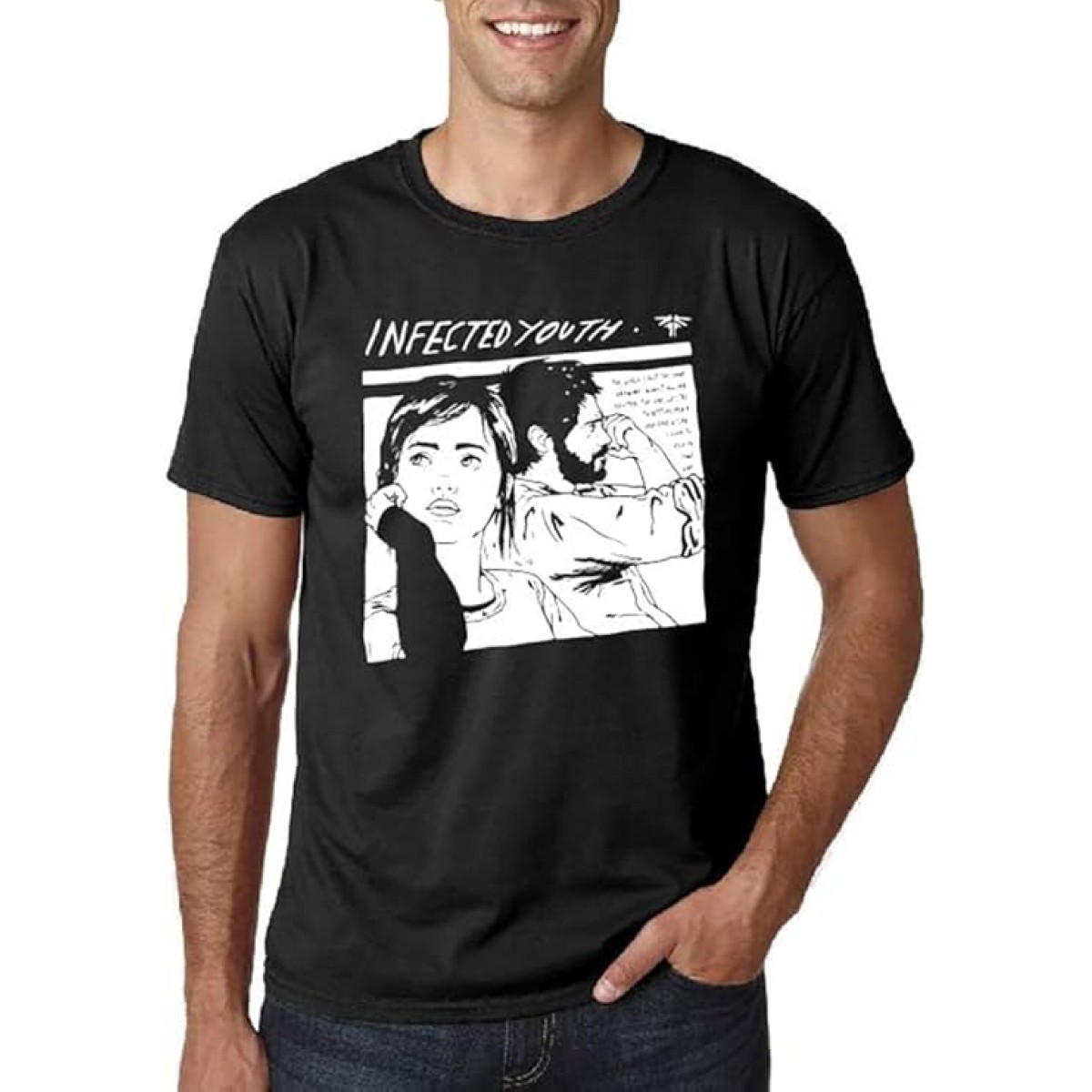 Infected Youth - Camiseta Manga Corta para Hombre