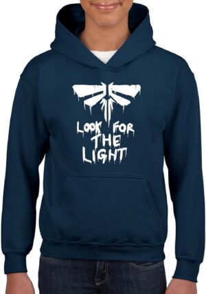 El Desván Nerd Luciérnagas - Sudadera con Capucha para niños