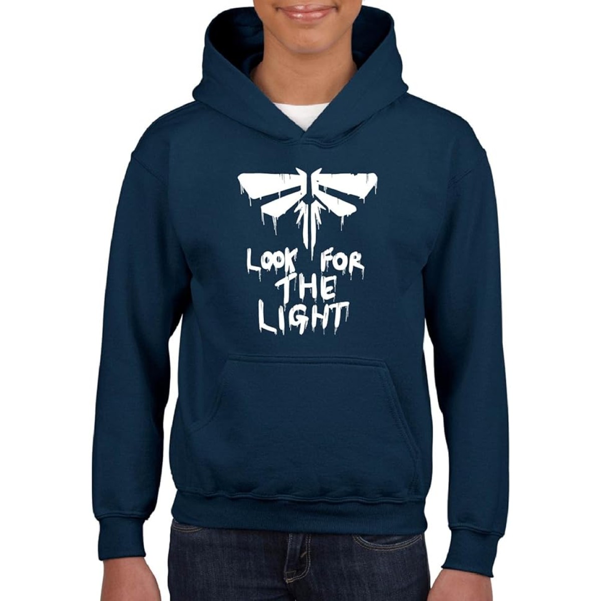 El Desván Nerd Luciérnagas - Sudadera con Capucha para niños