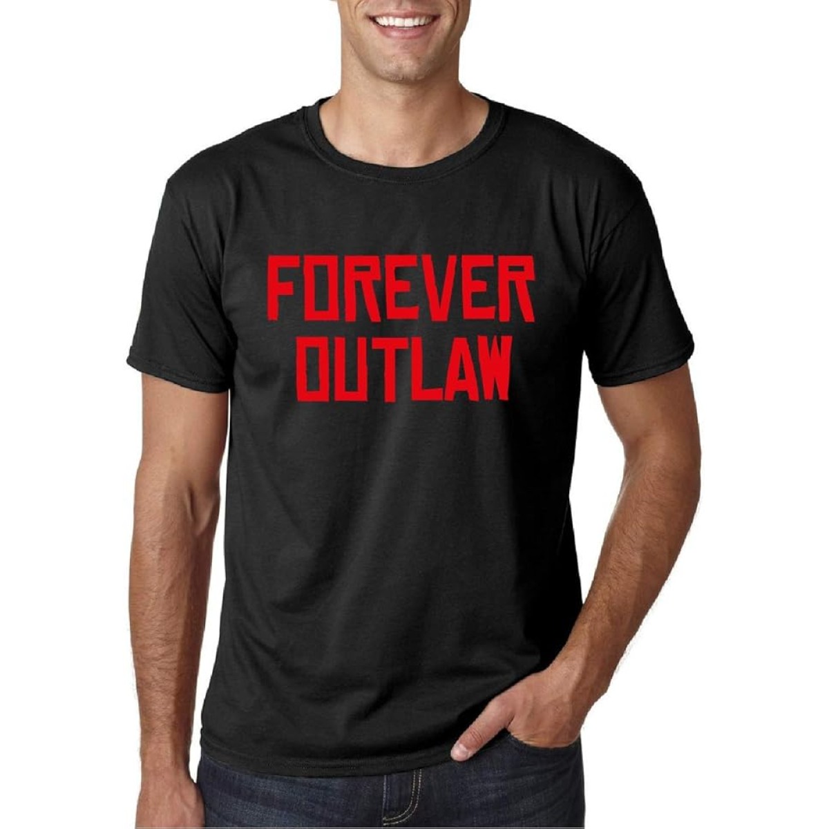 Forever Outlaw - Camiseta Manga Corta