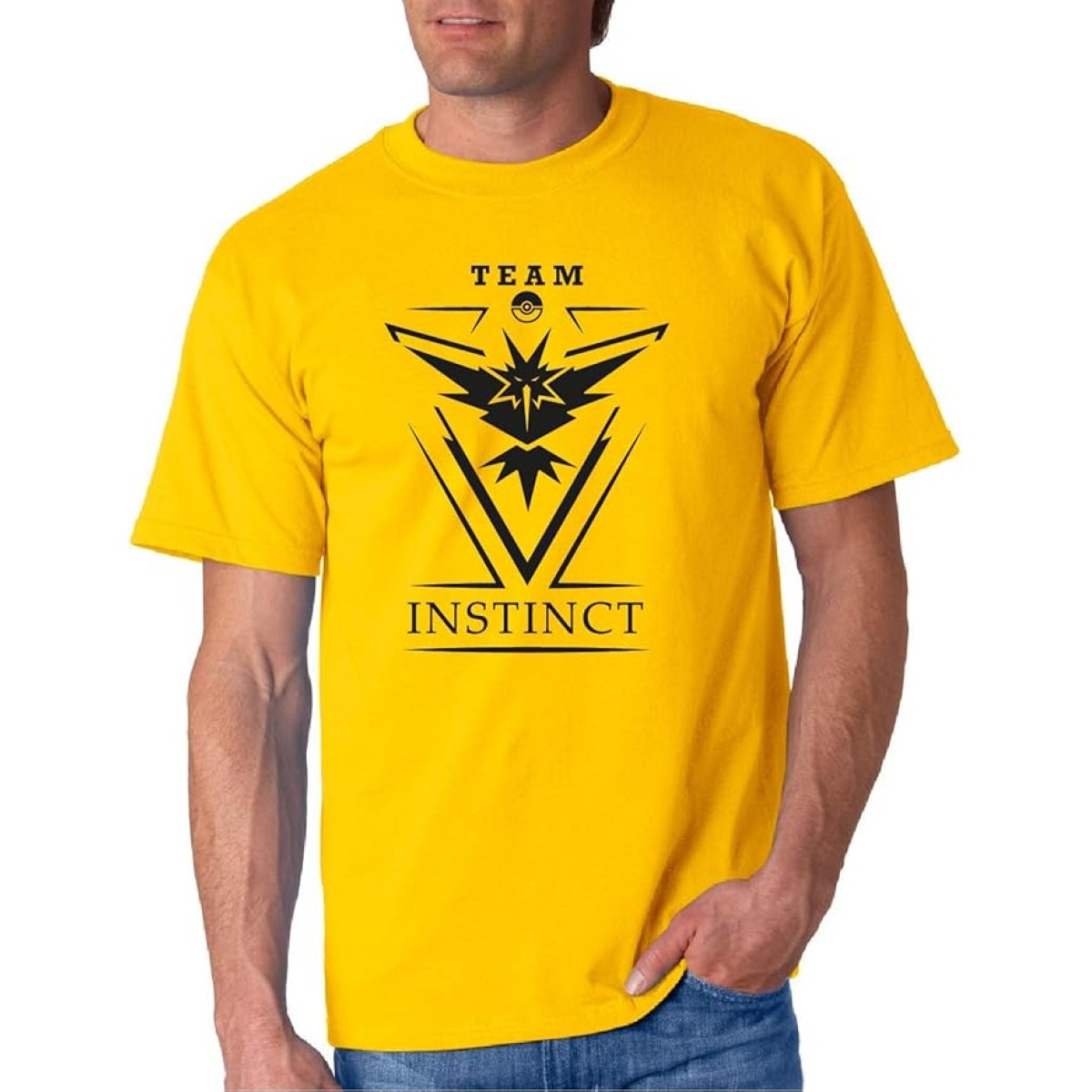 Equipo Instinto - Camiseta de Manga Corta con Tallaje Hombre