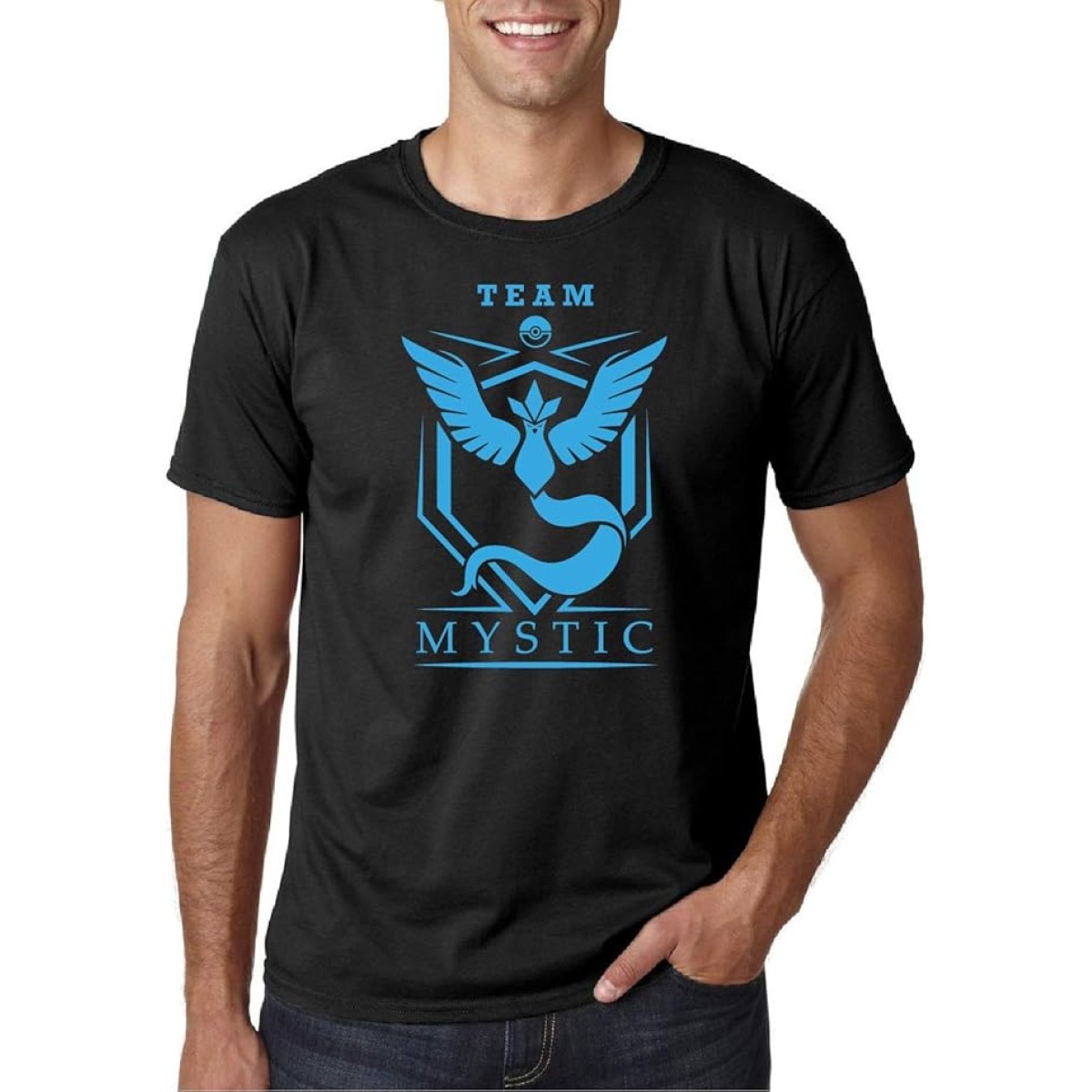 Camiseta Equipo Místico de Manga Corta para Hombre