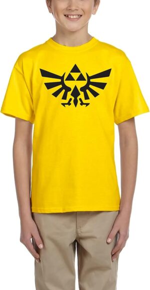 71drIuD+bTL._AC_SX679_ Trifuerza - Camiseta para niños Manga Corta